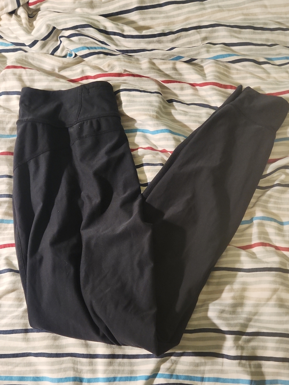 Eddie Bauer Jogger Pants Womens Medium Tall Black Hiking Running